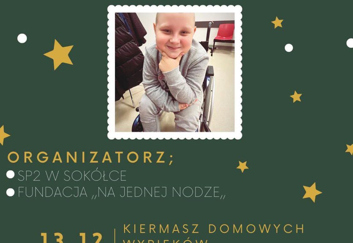 Świąteczny Kiermasz Charytatywny na Rzecz Igora Antuszewskiego – Wspólna Akcja Szkoły i Fundacji